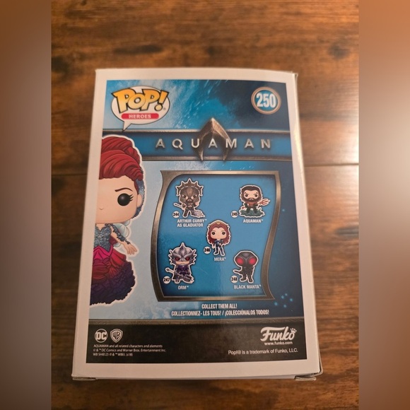Funko Pop! Vinyl: DC Universe - Mera - GameStop (Exclusive) #250 - Picture 2 of 4